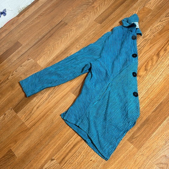 Vintage 1990’s Mill Valley Clothing Company, long sleeve blue blazer. Size S. - Picture 7 of 17